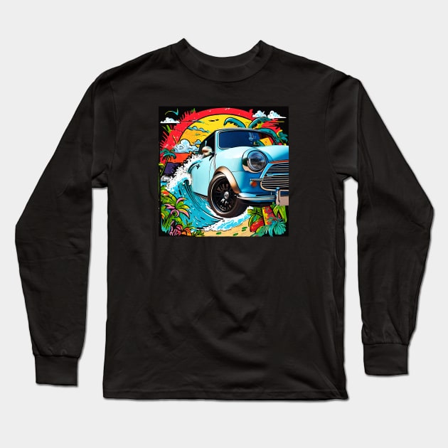 Surf Mini Long Sleeve T-Shirt by CreativePhil